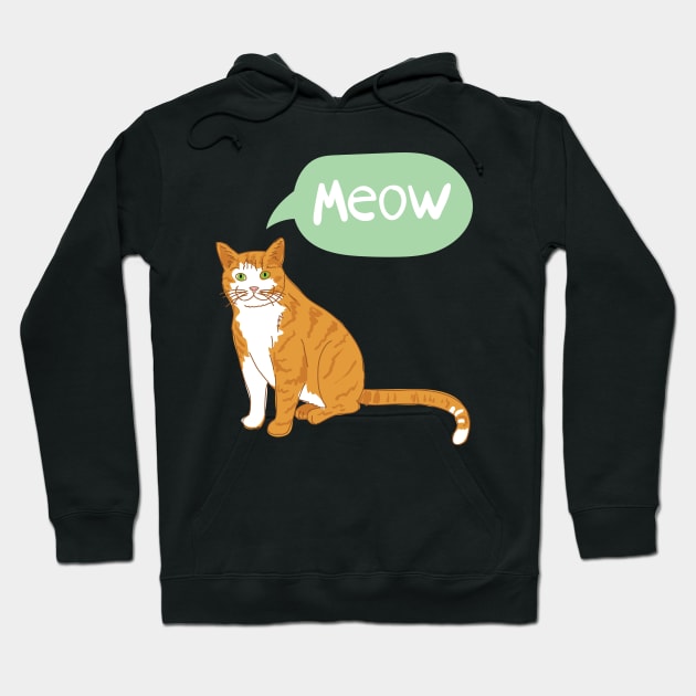 Meow! Hoodie by SWON Design